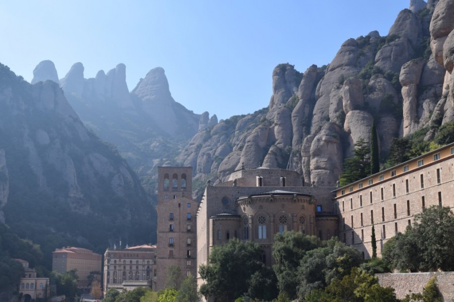 Hiszpania - Monserrat - Opactwo Matki Bożej