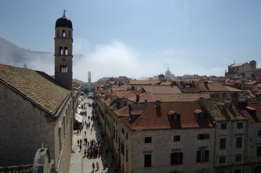 Chorwacja - Dubrownik - ulica Stradun
