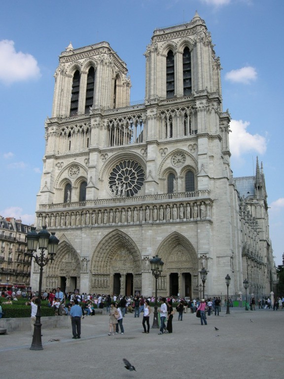 Francja - Paryż - Katedra Notre Dame