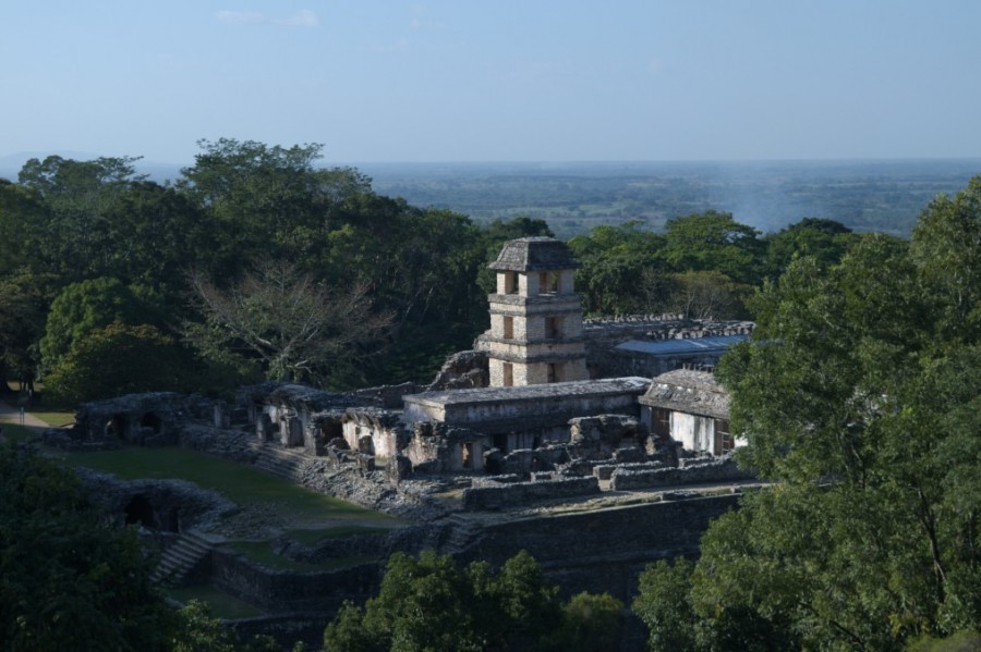 Meksyk - Park Narodowy Palenque - ruiny miasta Majów