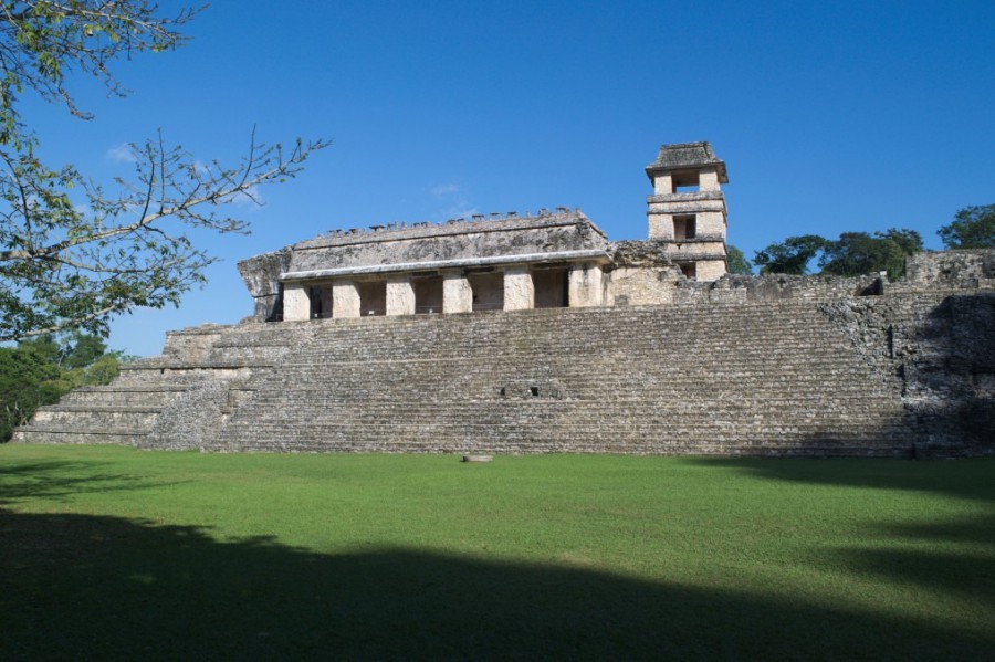 Meksyk - Park Narodowy Palenque - ruiny miasta Majów