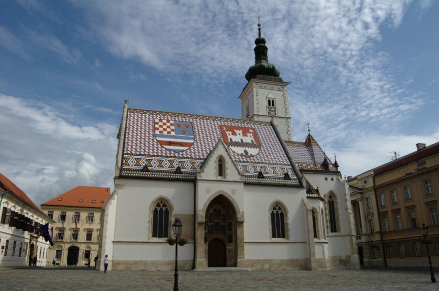 Chorwacja - Zagrzeb - kościół św. Marka