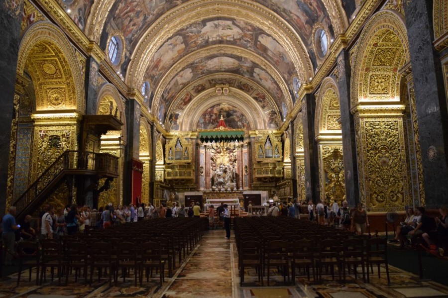Malta - Valletta - konkatedra św. Jana
