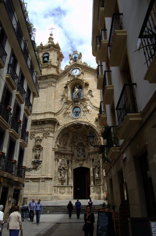 Hiszpania -   San Sebastian - Iglesia de Santa Maria del Coro