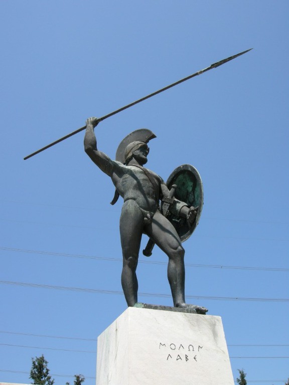 Grecja - Przełęcz Termopile - Leonidas