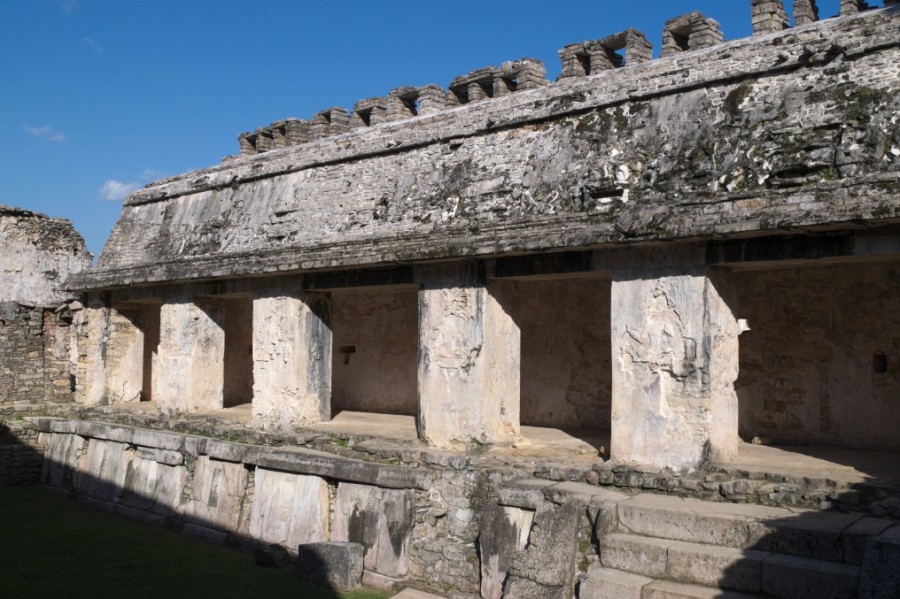 Meksyk - Park Narodowy Palenque - ruiny miasta Majów