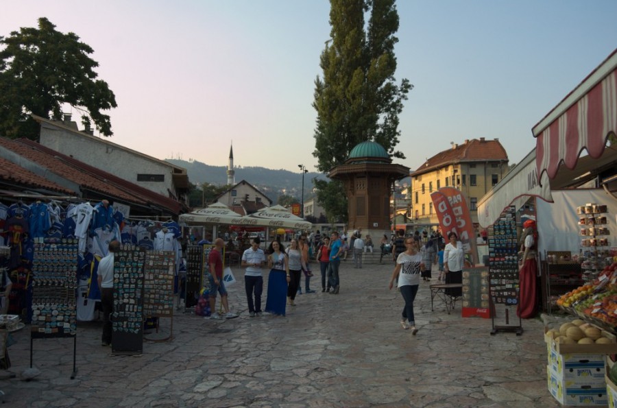 Bośnia i Hercegowina - Sarajewo - Baščaršija
