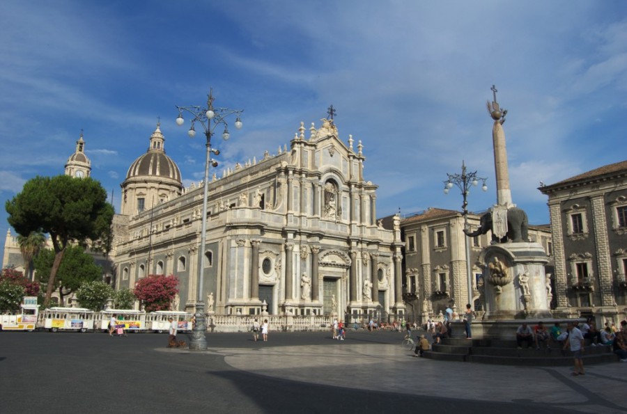 Włochy - Sycylia - Katania - katedra Duomo di Sant'Agata
