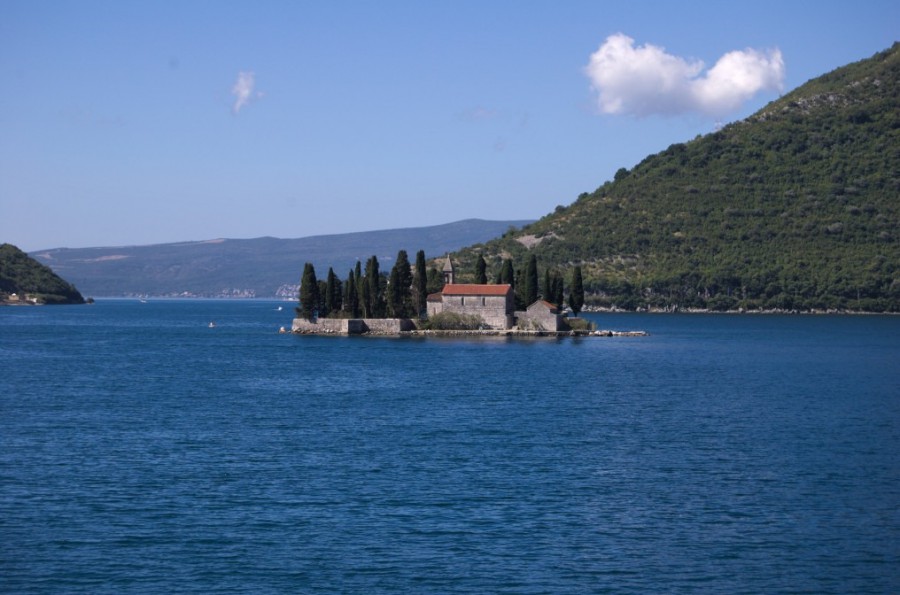 Czarnogóra - Perast - wyspa św. Jerzego (Sveti Đorđe)