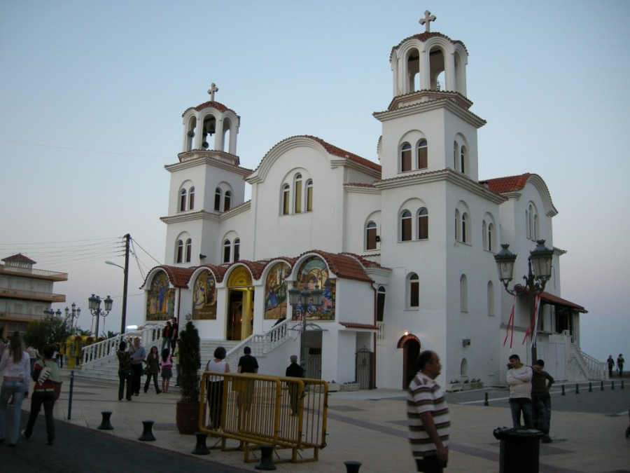 Grecja - Paralia - serkiew św. Paraskewy